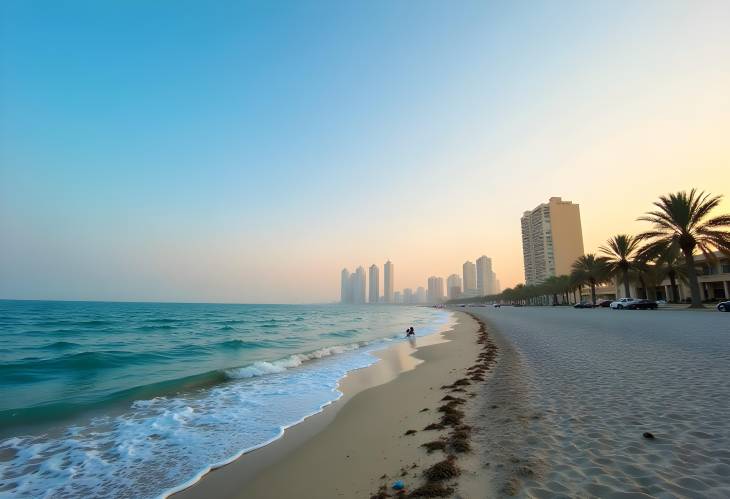 Breathtaking Views of Al Khobar Corniche in the Morning